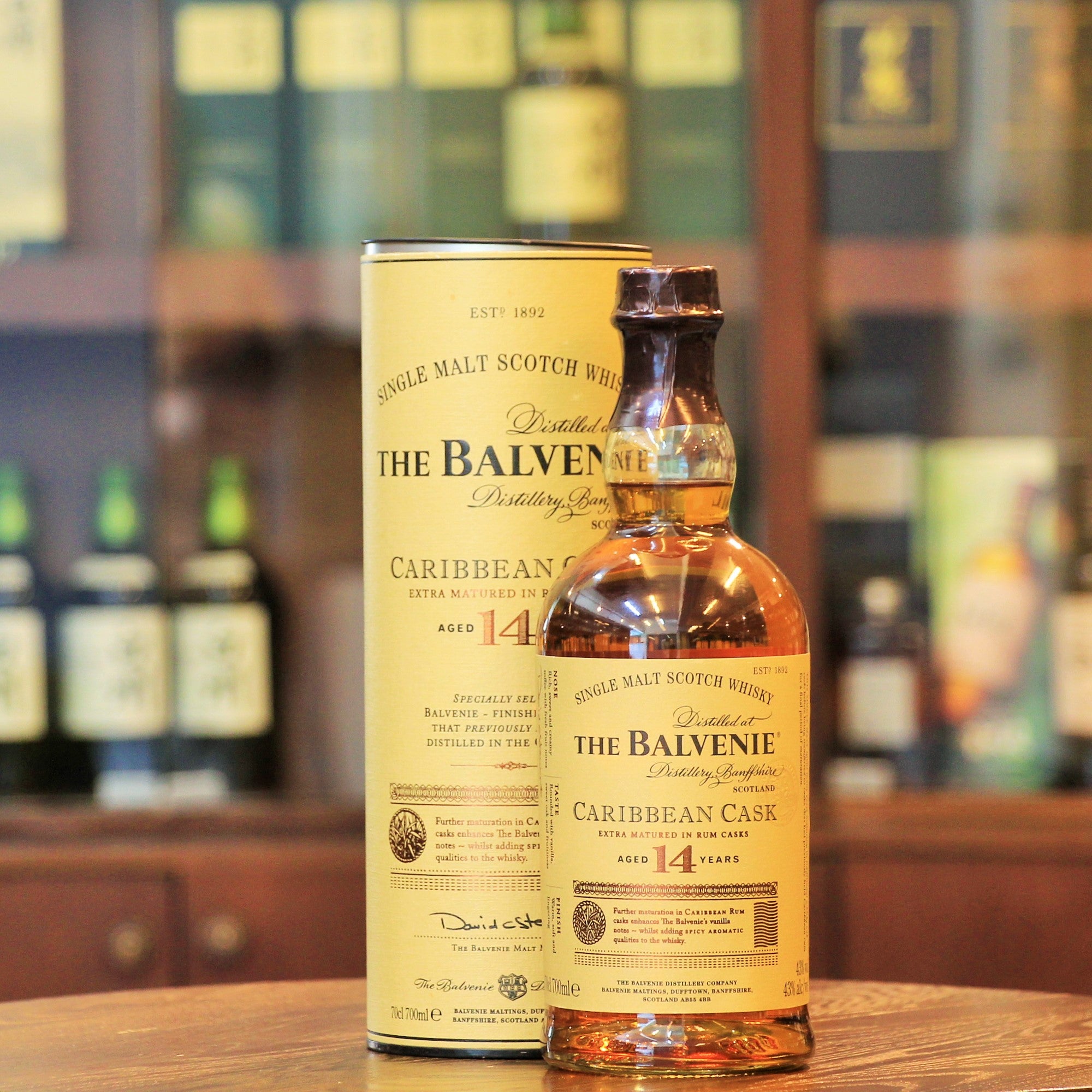 Balvenie Caribbean Cask 14 Years Single Malt Scotch Whisky