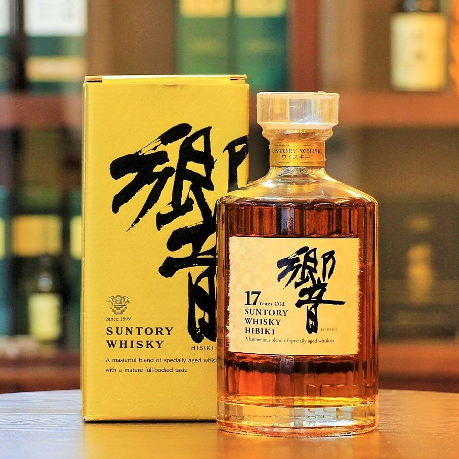 Hibiki 17 Years Old Japanese Blended Whisky (Gold Box Bottling)