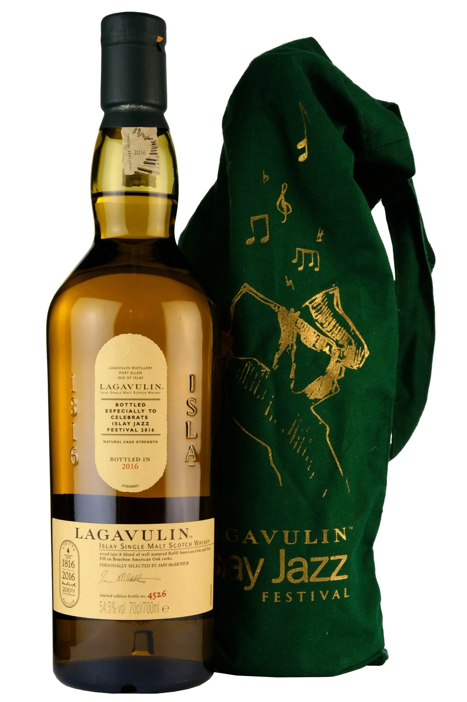 Lagavulin 200th Anniversary Islay Jazz Festival 2016 Single Malt Scotch Whisky