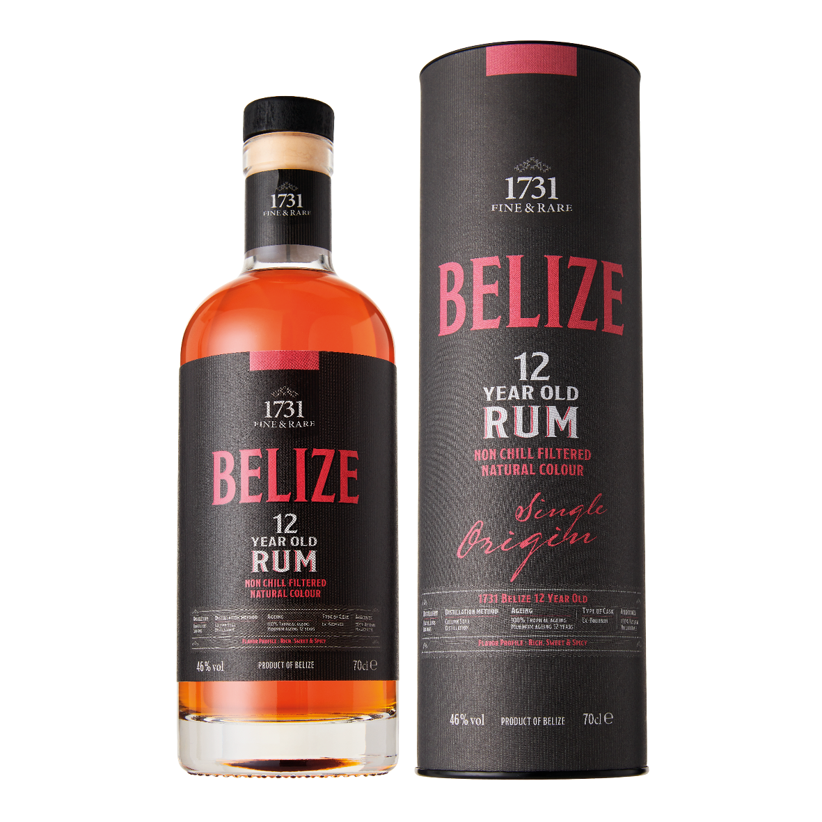 1731 Fine & Rare Belize 12 Years Rum