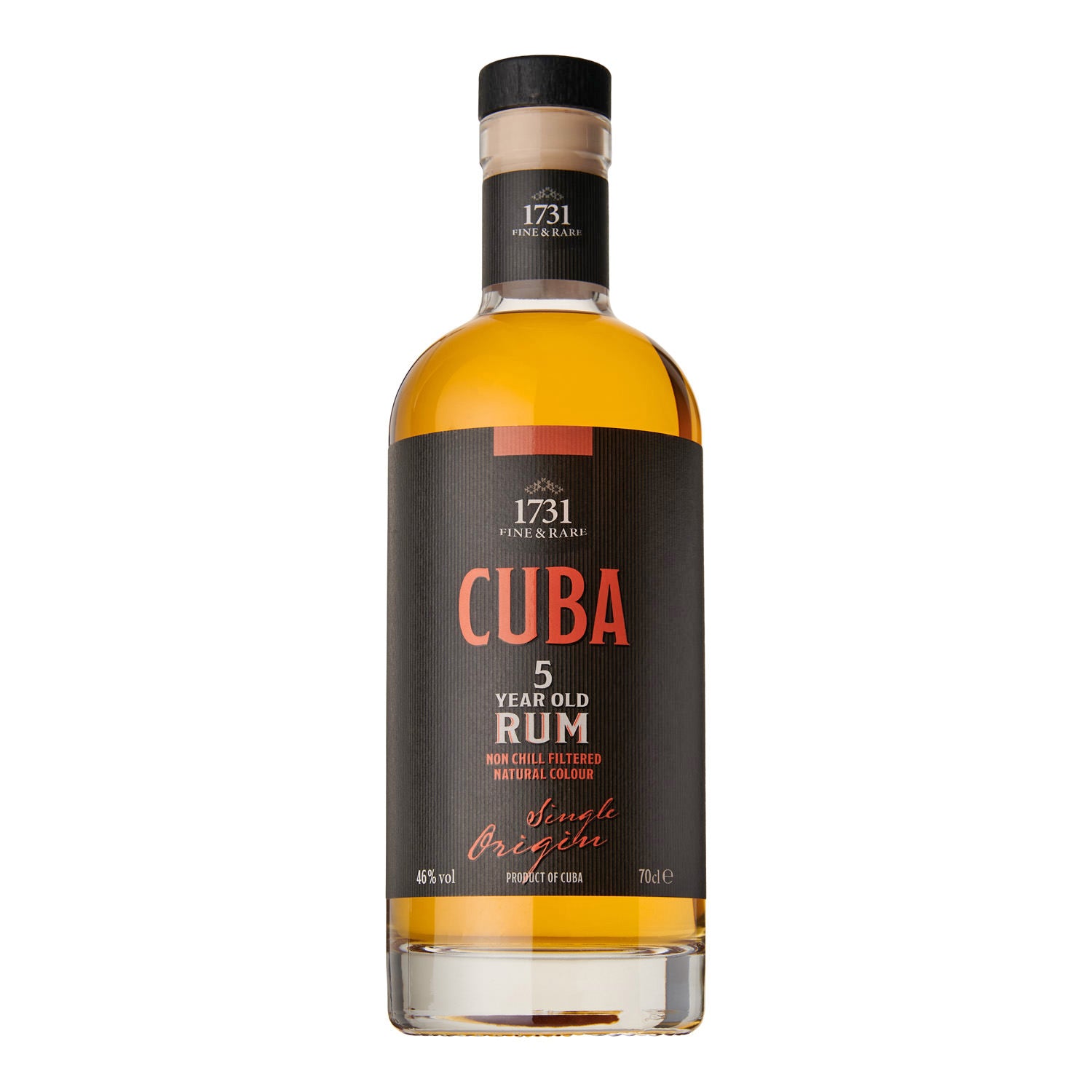 1731 Fine & Rare Cuba 5 Years Rum (Discontinued)