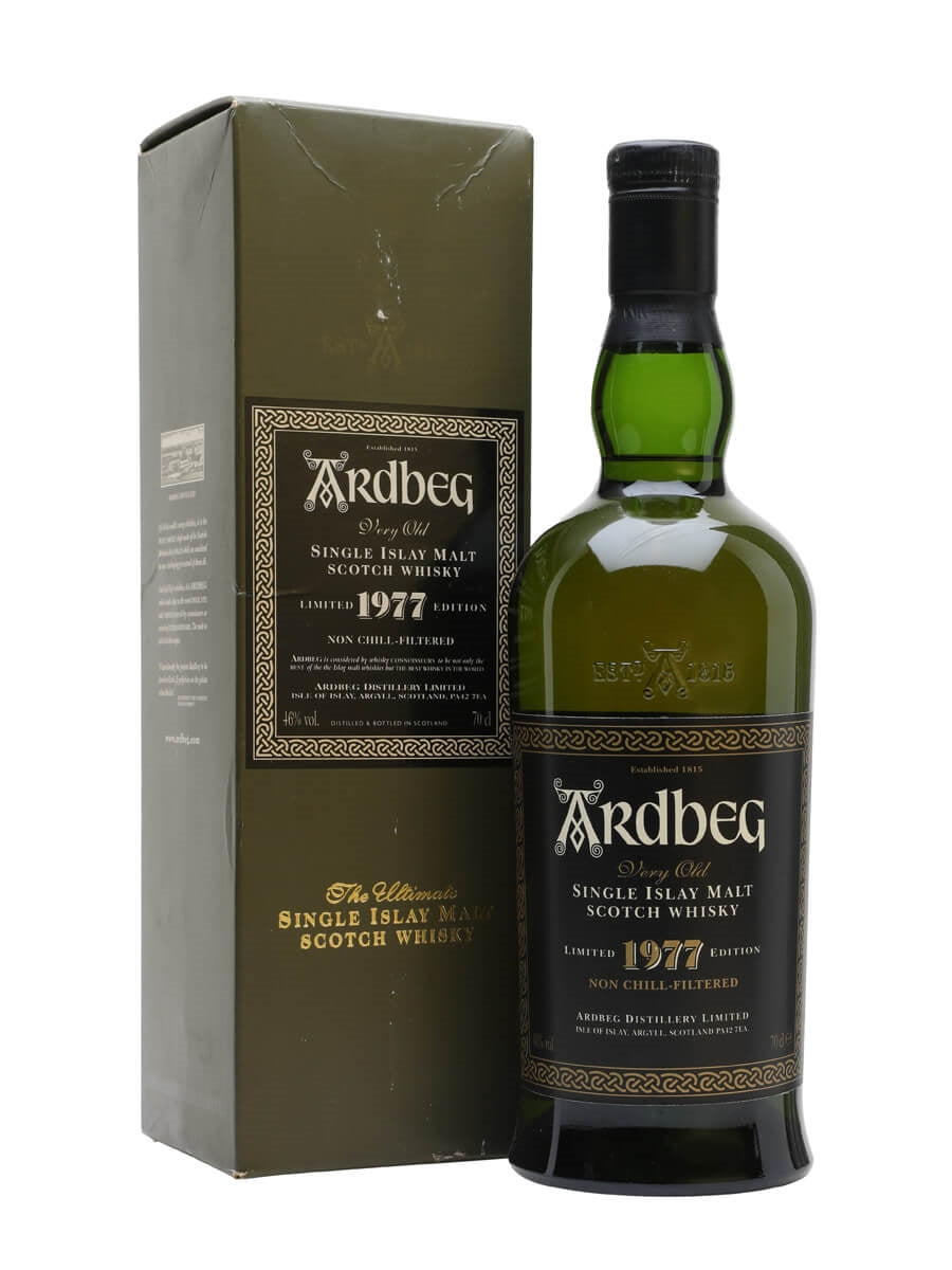 Ardbeg 1977 年份限量版（舊瓶裝）單一麥芽蘇格蘭威士忌