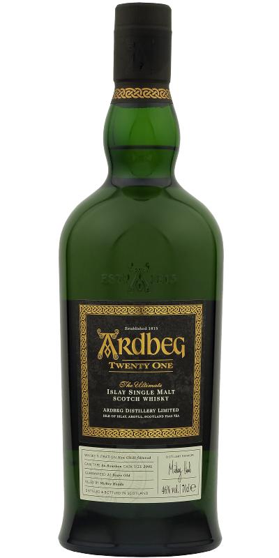 Ardbeg 21 Years Old 2016 Edition Single Malt Whisky