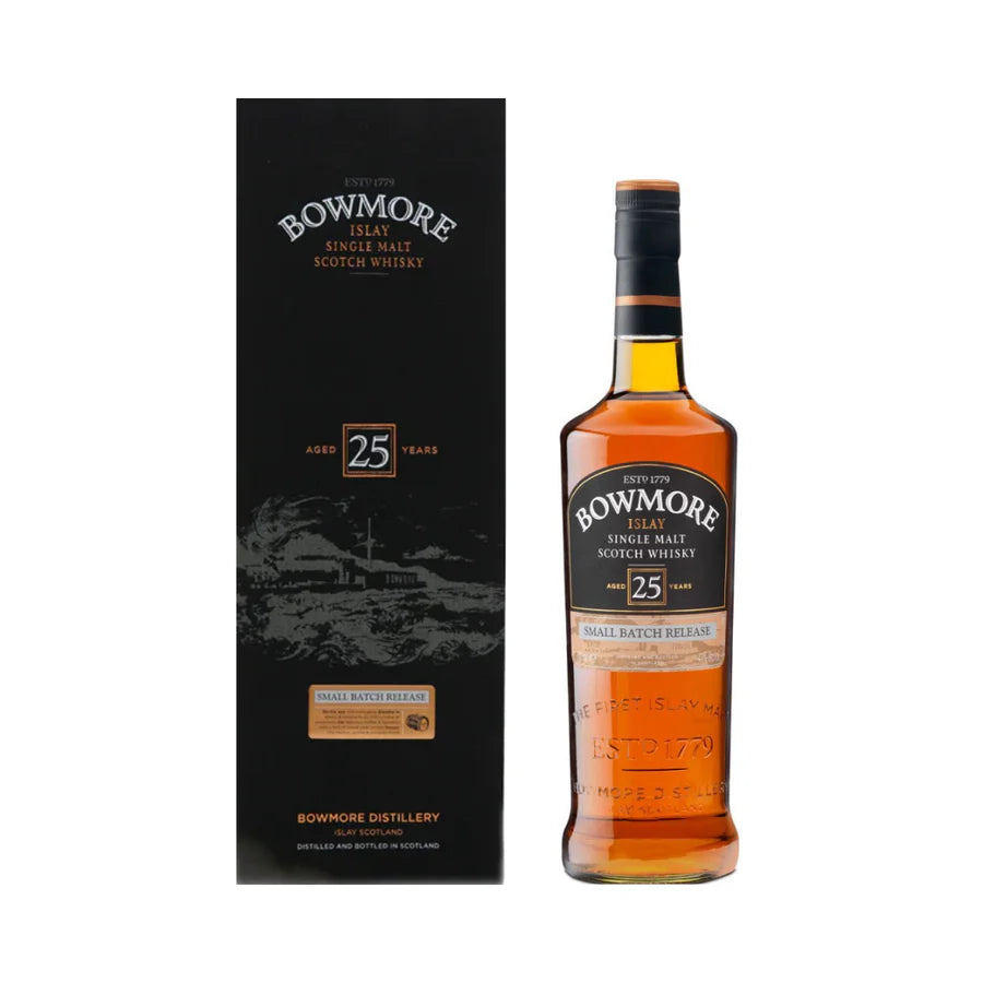 Bowmore 25 Years Old Small Batch Release Single Malt Scotch Whisky