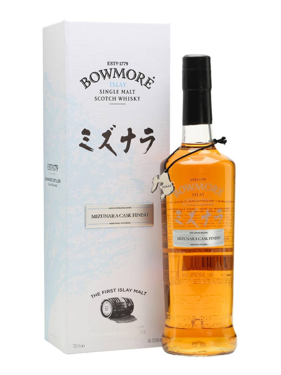 Bowmore Mizunara Cask Single Malt Whisky Limited Edition