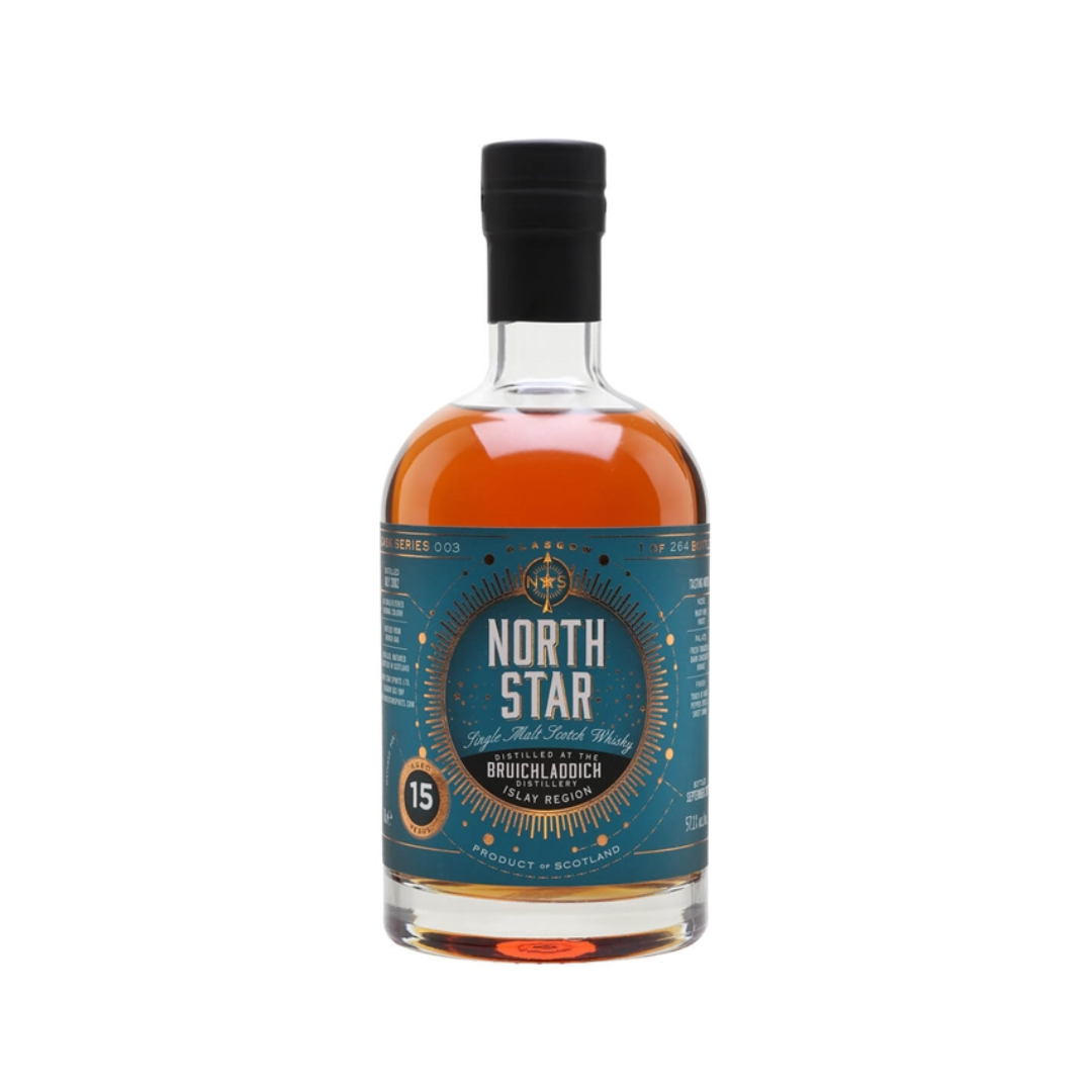 Bruichladdich 2002 North Star Spirits 15 Years Old Single Malt Scotch Whisky