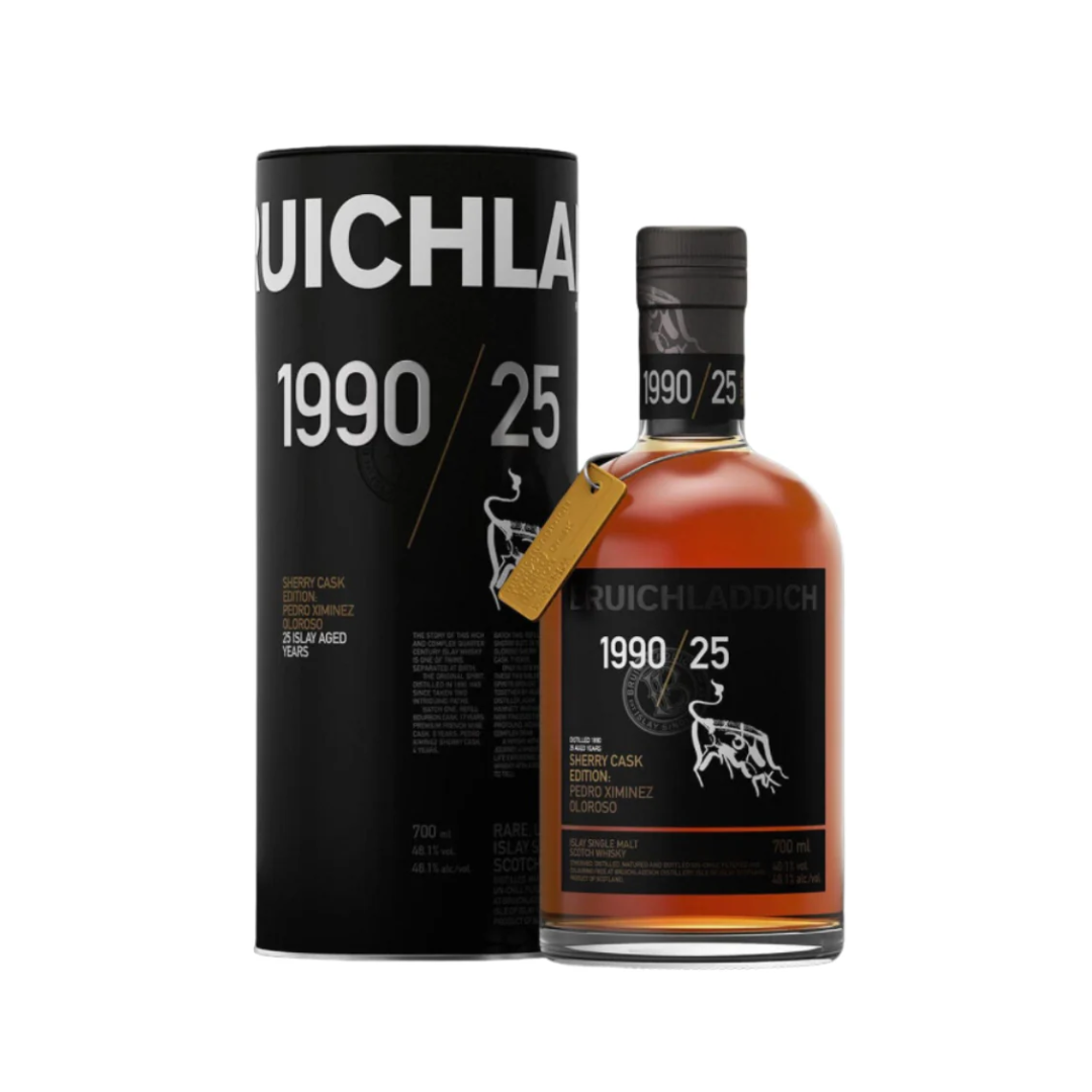 Bruichladdich 25 Years Old Sherry Cask Edition 1990/2016 Scotch Single Malt Whisky