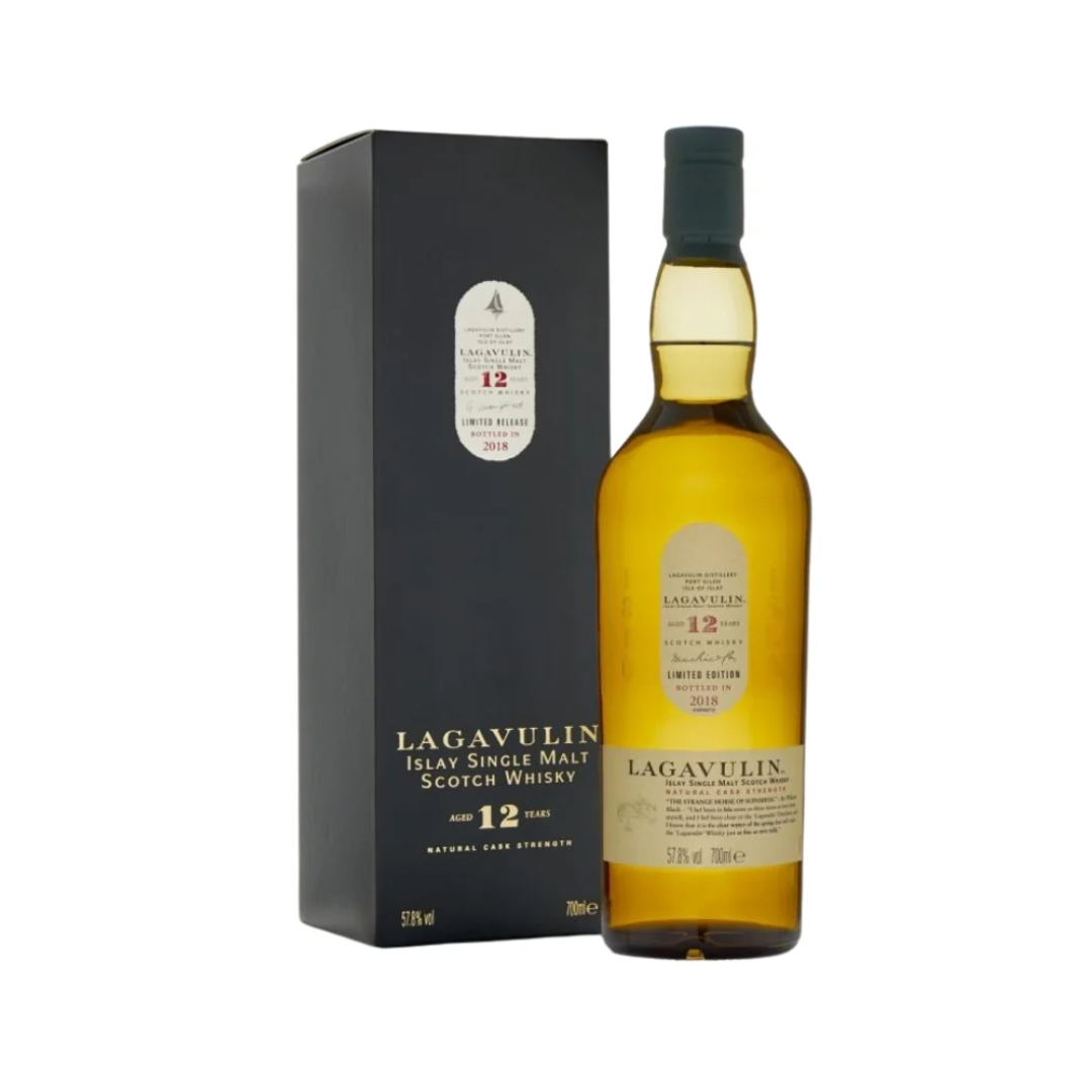 Lagavulin 12 Years Old Cask Strength 2018 Release Single Malt Scotch Whisky