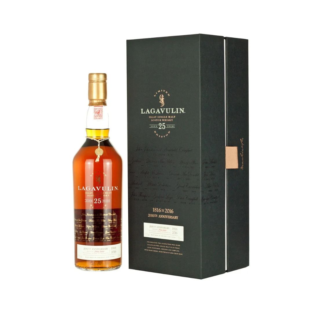 Lagavulin 25 Years Old 200th Anniversary Limited Edition Single Malt Scotch Whisky