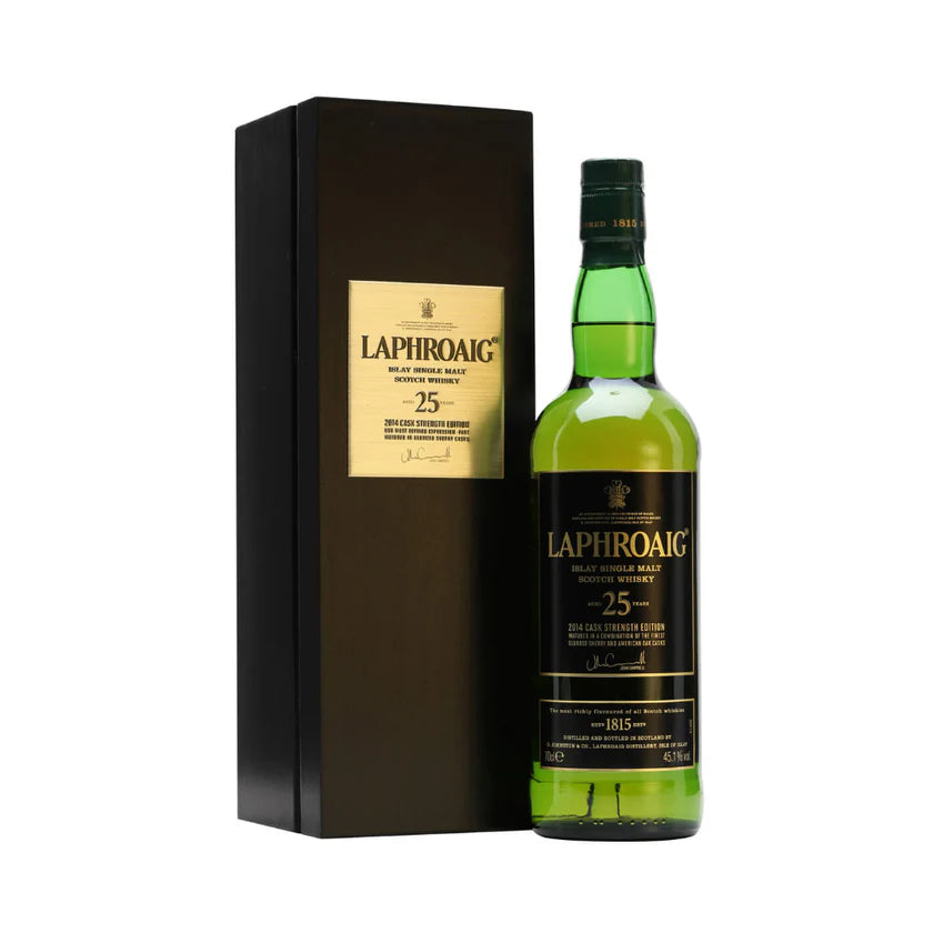 Laphroaig 25 Cask Strength 2014 Release Islay 單一麥芽蘇格蘭威士忌