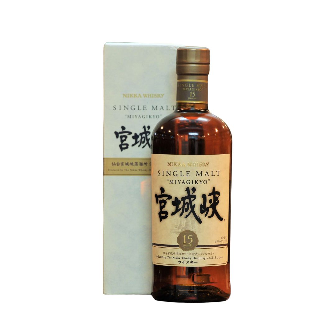 The oldest aged whisky from the Miyagikyo range, this has already been discontinued. Produced from&nbsp;mild and virtually unpeated malt, this whisky starts off with apples and sweet oranges with oaky/earthy notes. The location for the Miyagikyo distillery was chosen for its high humidity levels.