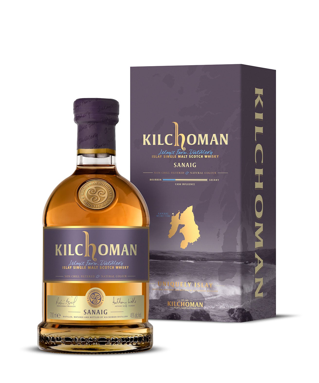 Kilchoman Sanaig Islay Single Malt Scotch Whisky