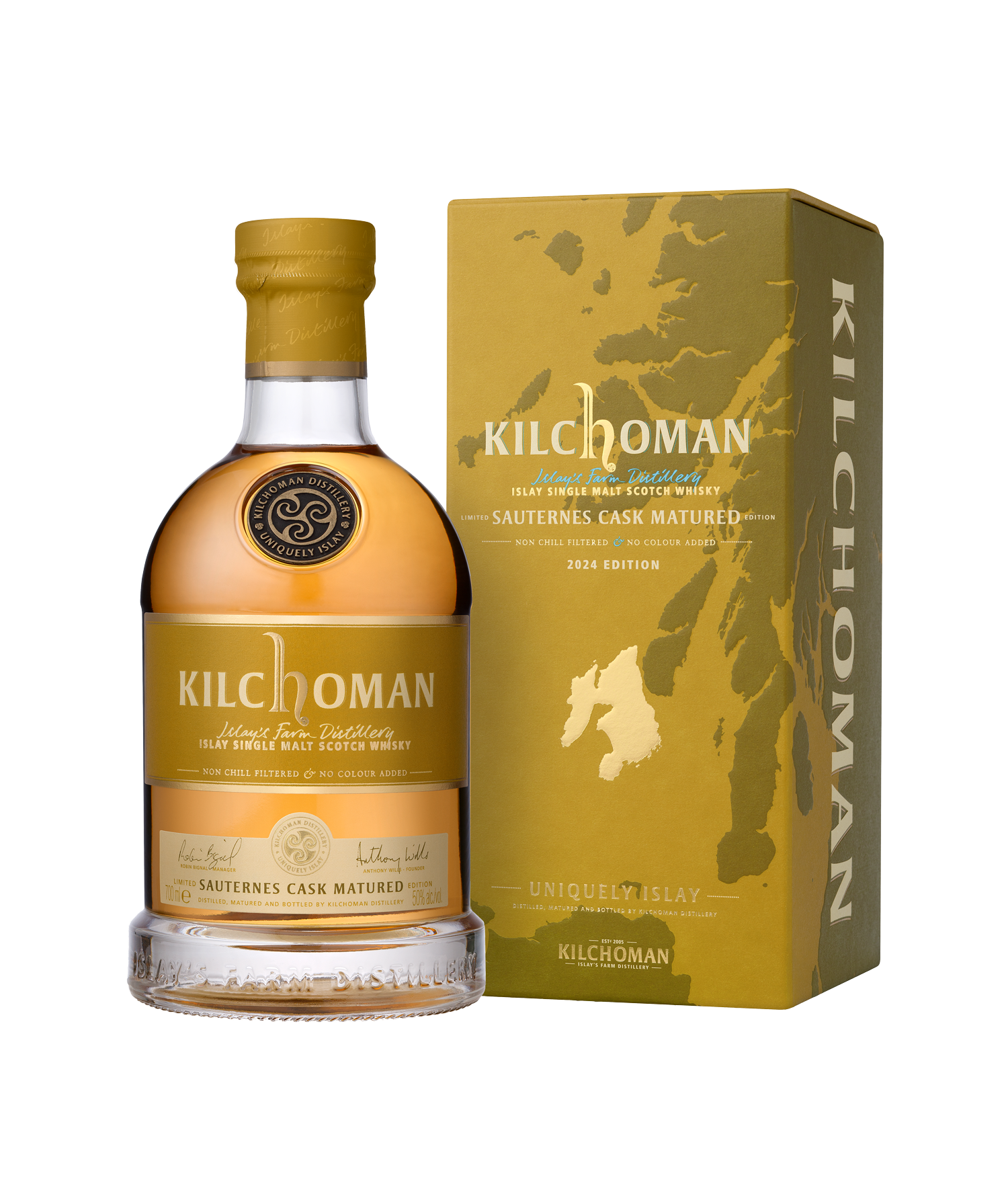 Kilchoman Sauternes Cask 2024 Single Malt Scotch Whisky