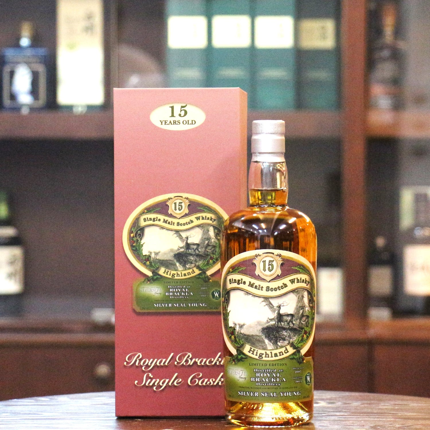 Silver Seal Royal Brackla 15 Years Old Single Cask Single Malt Scotch Whisky