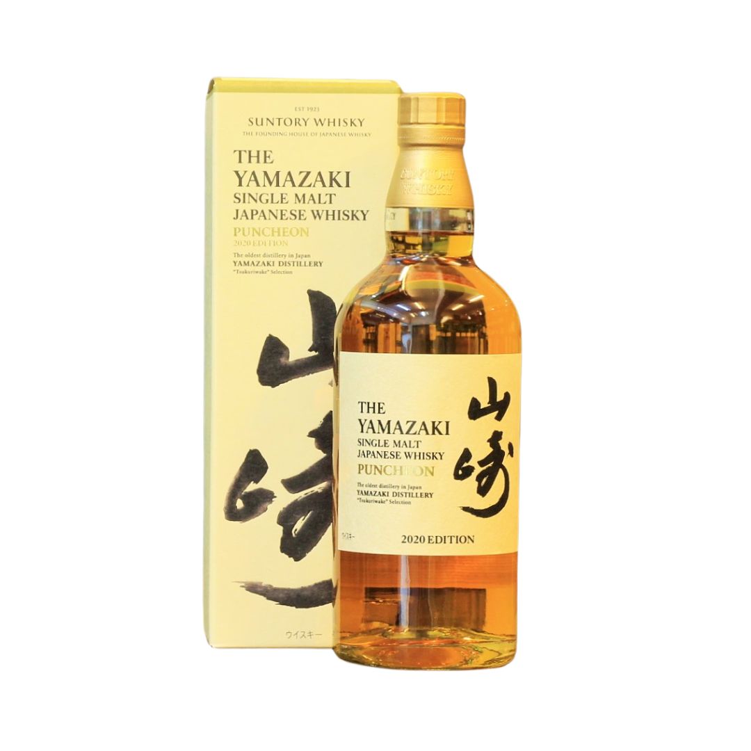 This Yamazaki single malt is one of Yamazaki 2020 limited edition series released in Nov. 2020. The Puncheon Casks,&nbsp; coopered by Suntory are larger than the usual ex-bourbon barrels sized at 480 litres and made of high quality American oak. Due to the larger size and hence low contact ratio of puncheons, the maturation is slower and brings about a complexity and richness which highlights the true flavours of the spirit itself. Color: Pale Gold Nose:&nbsp;Green apple, vanilla, acacia honey Palate:&nbsp;