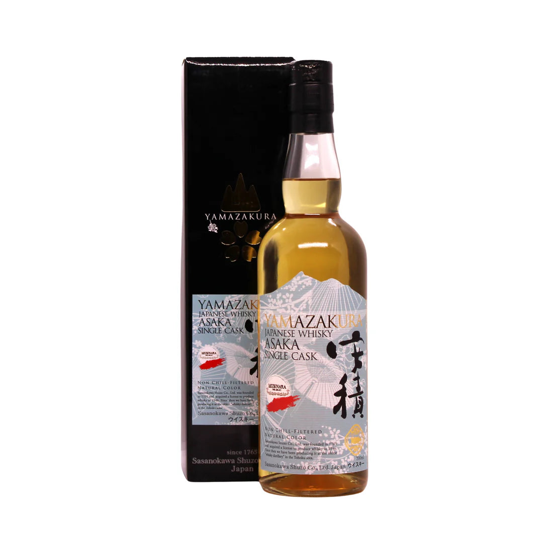 Yamazakura ASAKA Distillery "Mizunara Private Single Cask" Single Malt Japanese Whisky