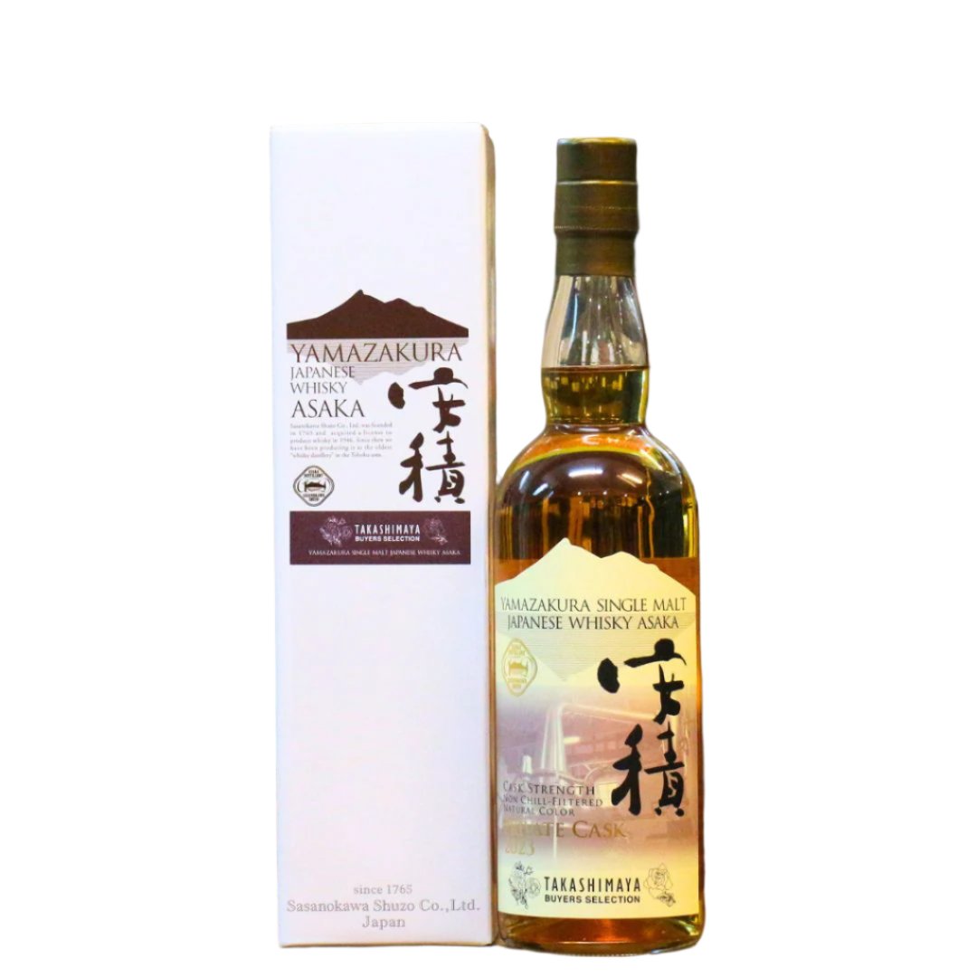 Yamazakura Asaka Single Private Cask "Takashimaya Buyers Selection" Single Malt Japanese Whisky