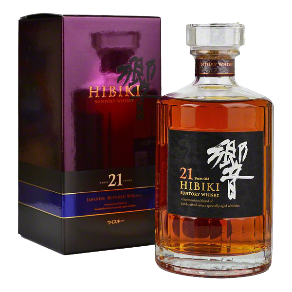 Fine Blended Japanese Whisky Hibiki 21