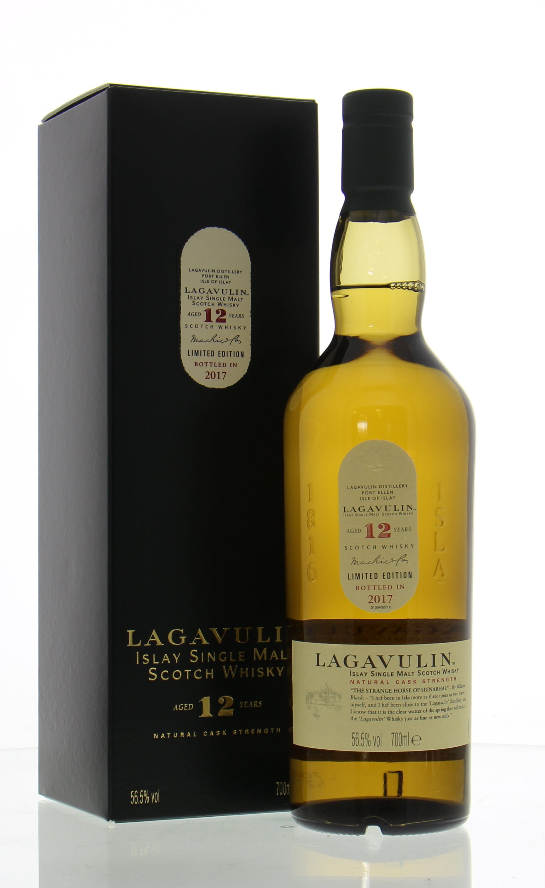 Lagavulin 12 Years Old Cask Strength 2008 Release Single Malt Scotch Whisky