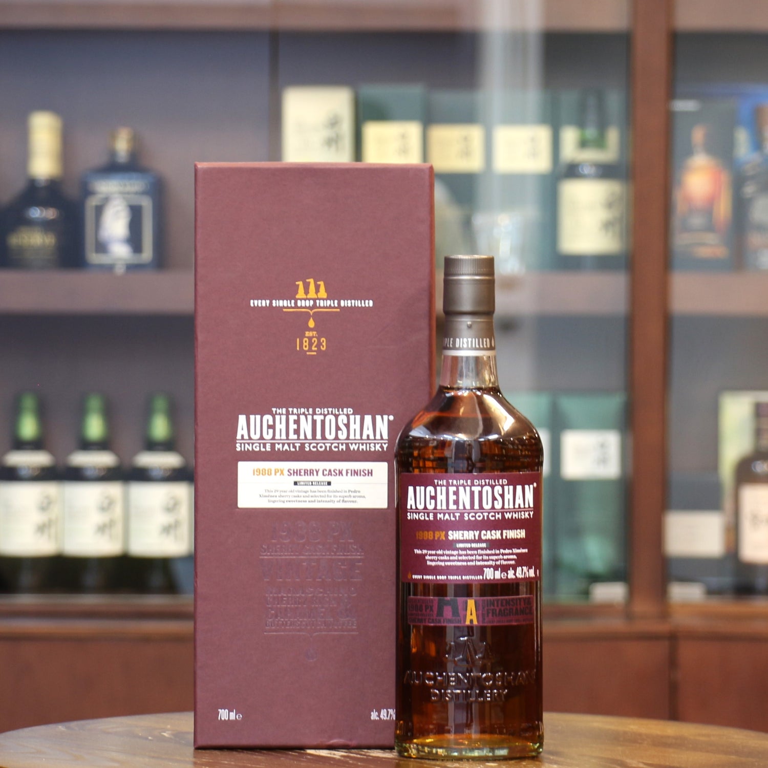 Auchentoshan 1988 年限量版 PX 雪莉桶完成 29 年單一麥芽蘇格蘭威士忌