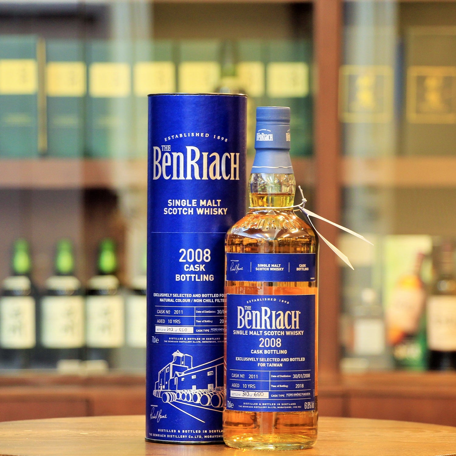 BenRiach 2008 Pedro Ximenez Single Cask 10 Years 