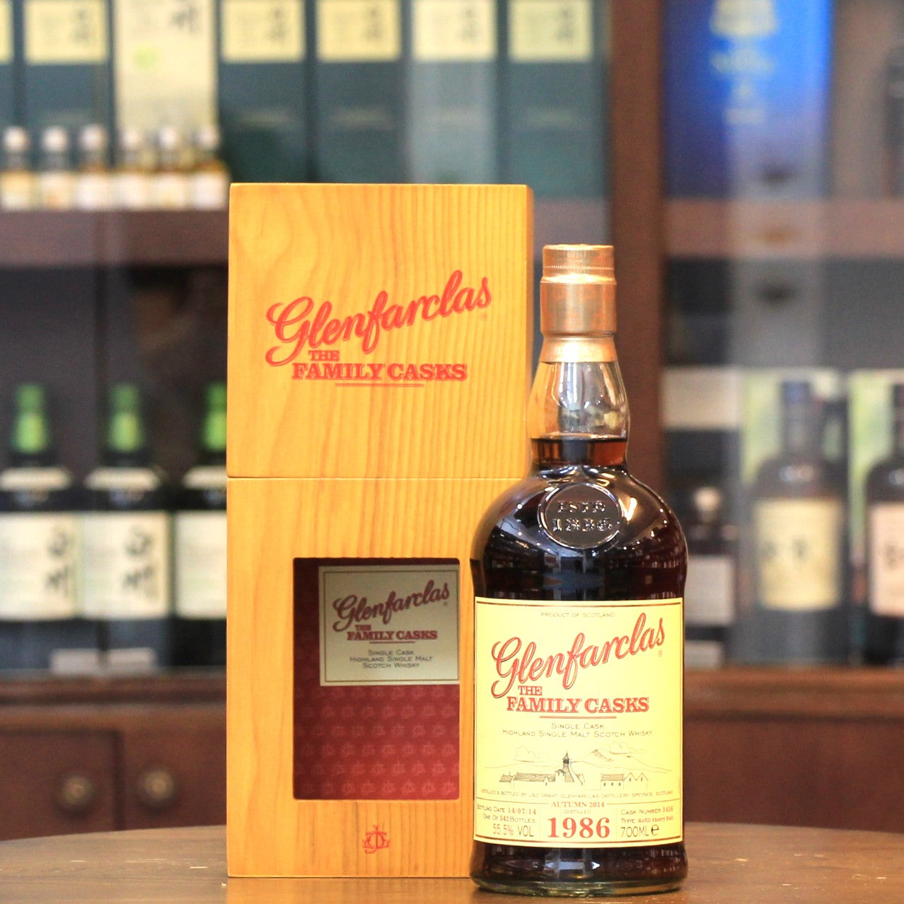 Glenfarclas 1986 Family Cask 