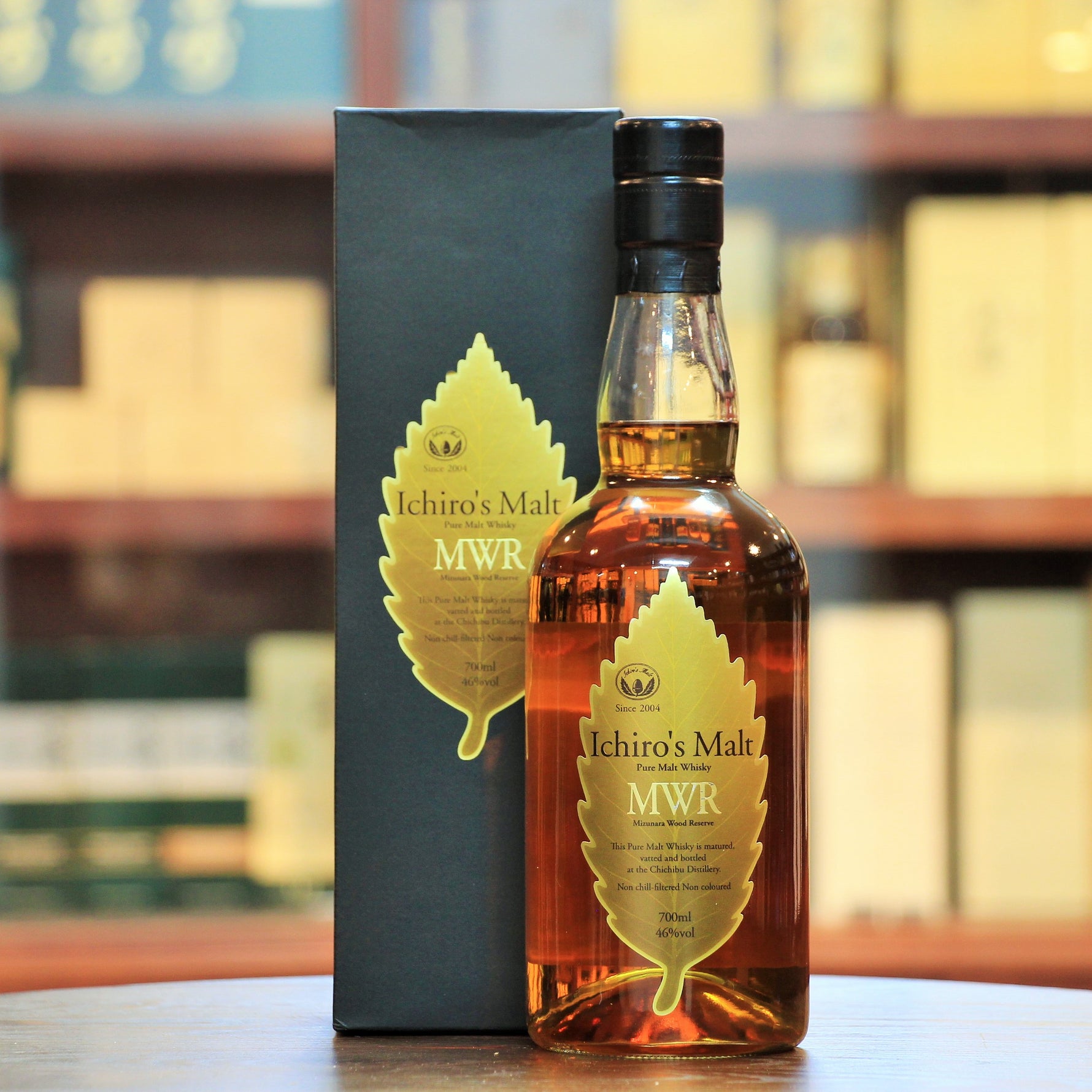 Ichiro's Malt MWR Mizunara Wood Reserve, ,A vatting of Hanyu, Chichibu and other world whisky matured in Mizunara Oak Casks. A very rare combination indeed.