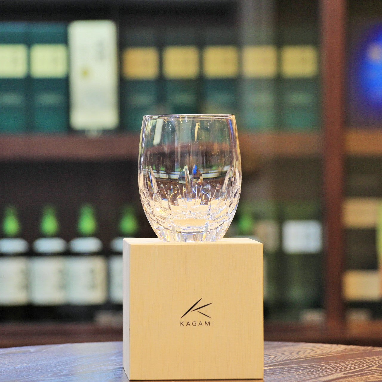 Kagami Crystal Whisky Rock Glass (Made in Japan)