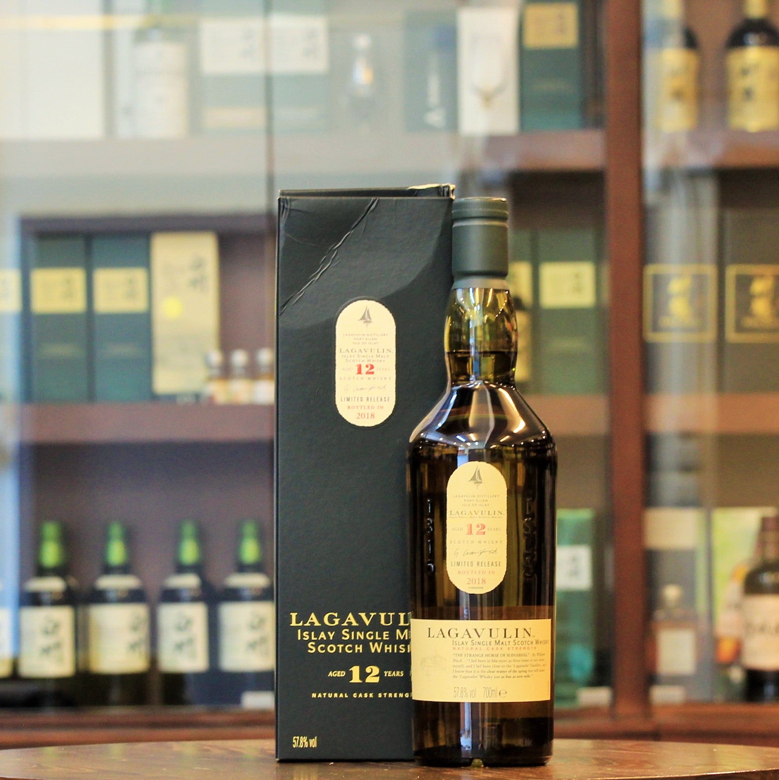 Lagavulin 12 Years Old Cask Strength 2018 Release Single Malt Scotch Whisky