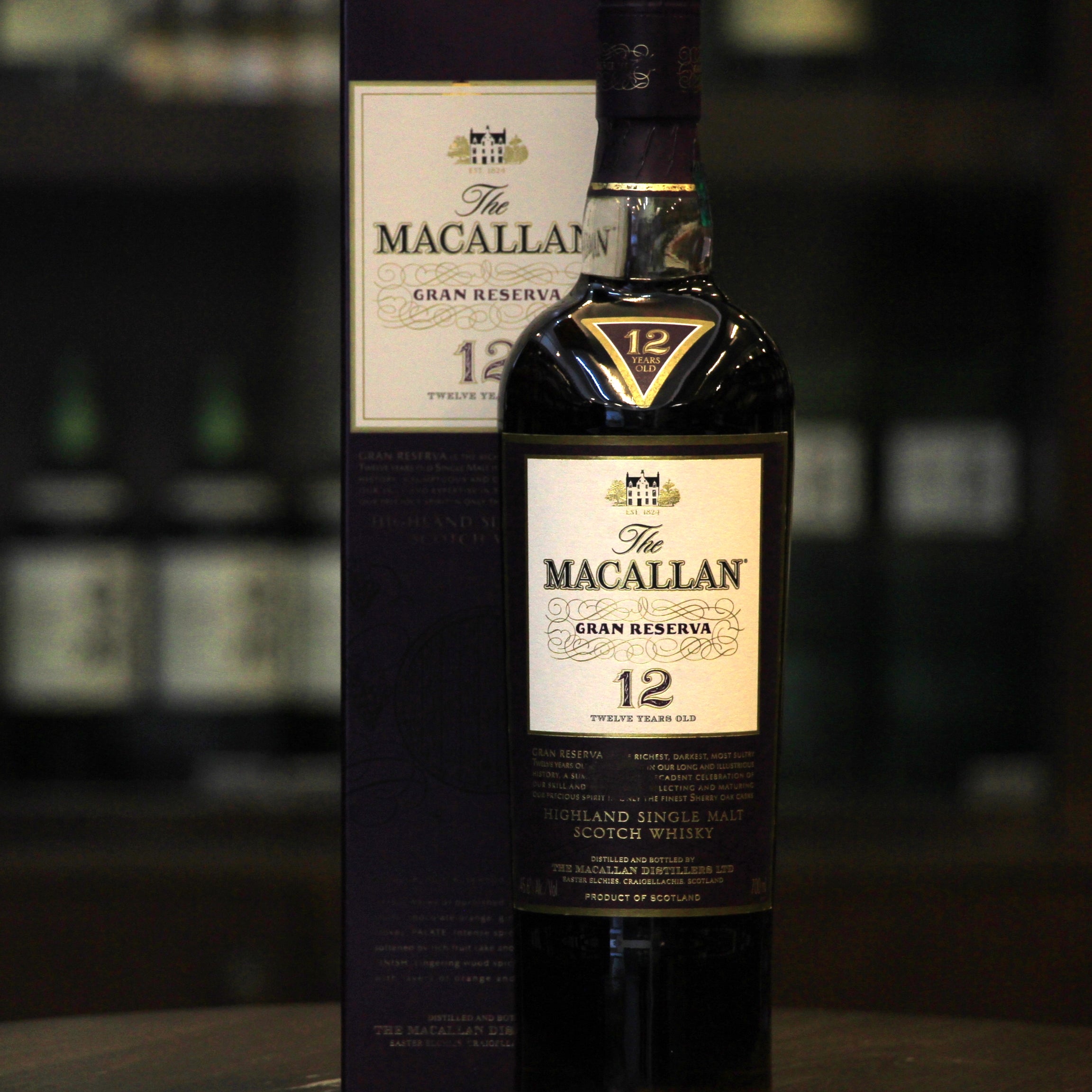 Macallan 12 Years Old Gran Reserva Scotch Single Malt Whisky