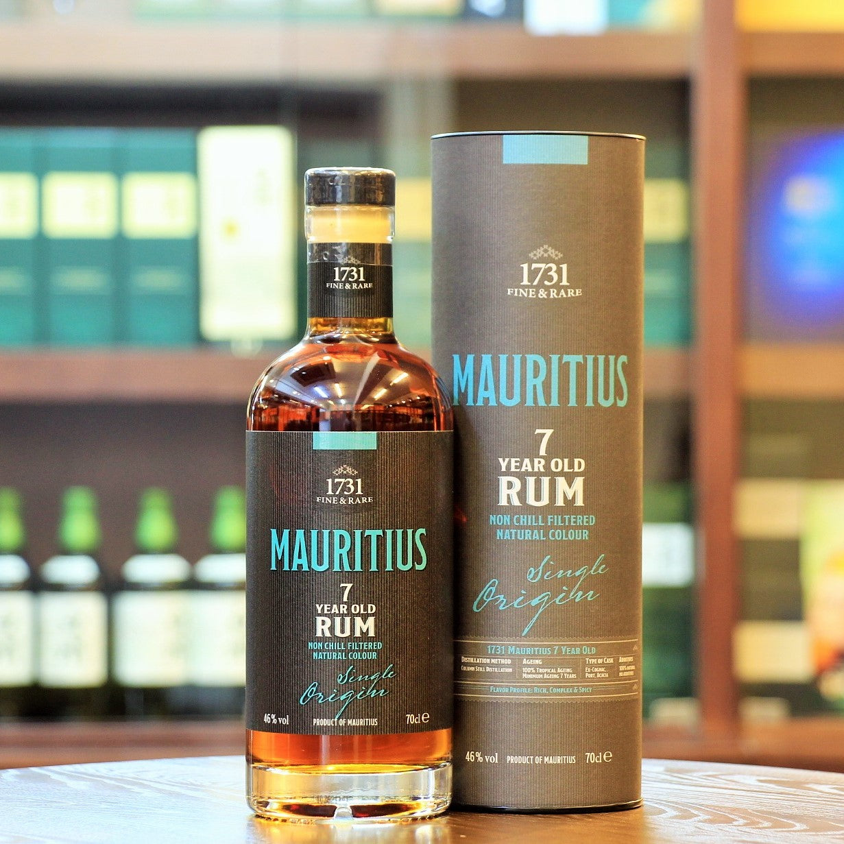 1731 Fine & Rare Mauritius 7 Years Rum