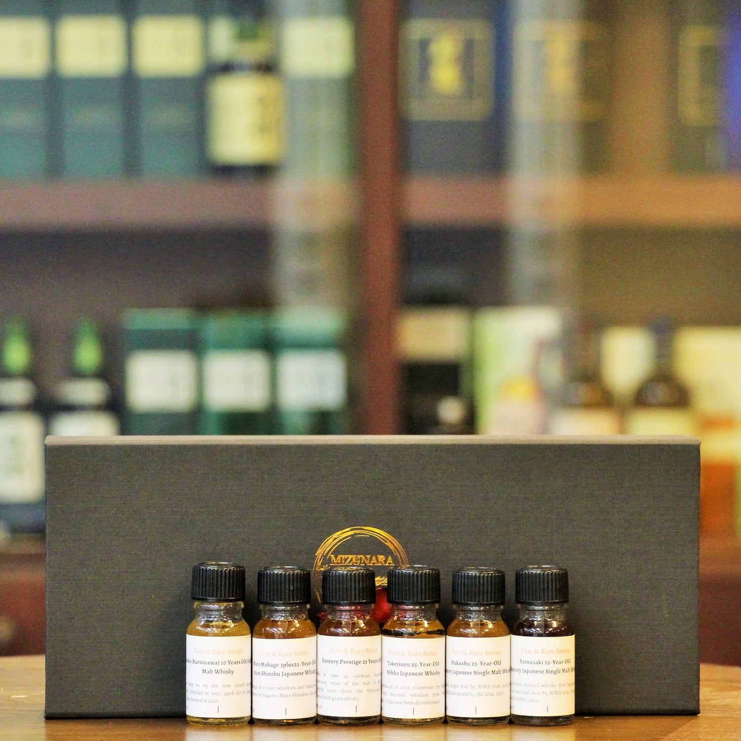 Fine & Rare Japanese Whisky (10 ml x 6) Tasting Experience Set A